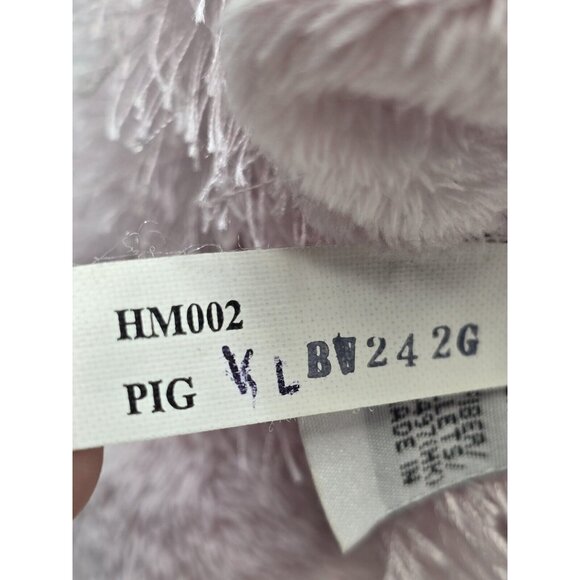 Ganz Webkinz FUZZY PINK PIG 8" Plush STUFFED ANIMAL Toy HM002- No Code - Picture 5 of 7